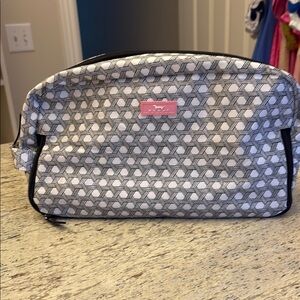 Scout Black and White Geometric  Cosmetic Bag